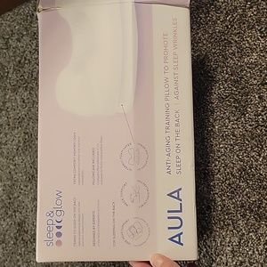 Aula sleep and glow memory foam pillow